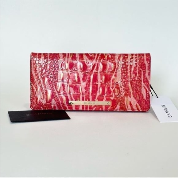 New! Brahmin Ady melbourne leather wallet . - Picture 2 of 9